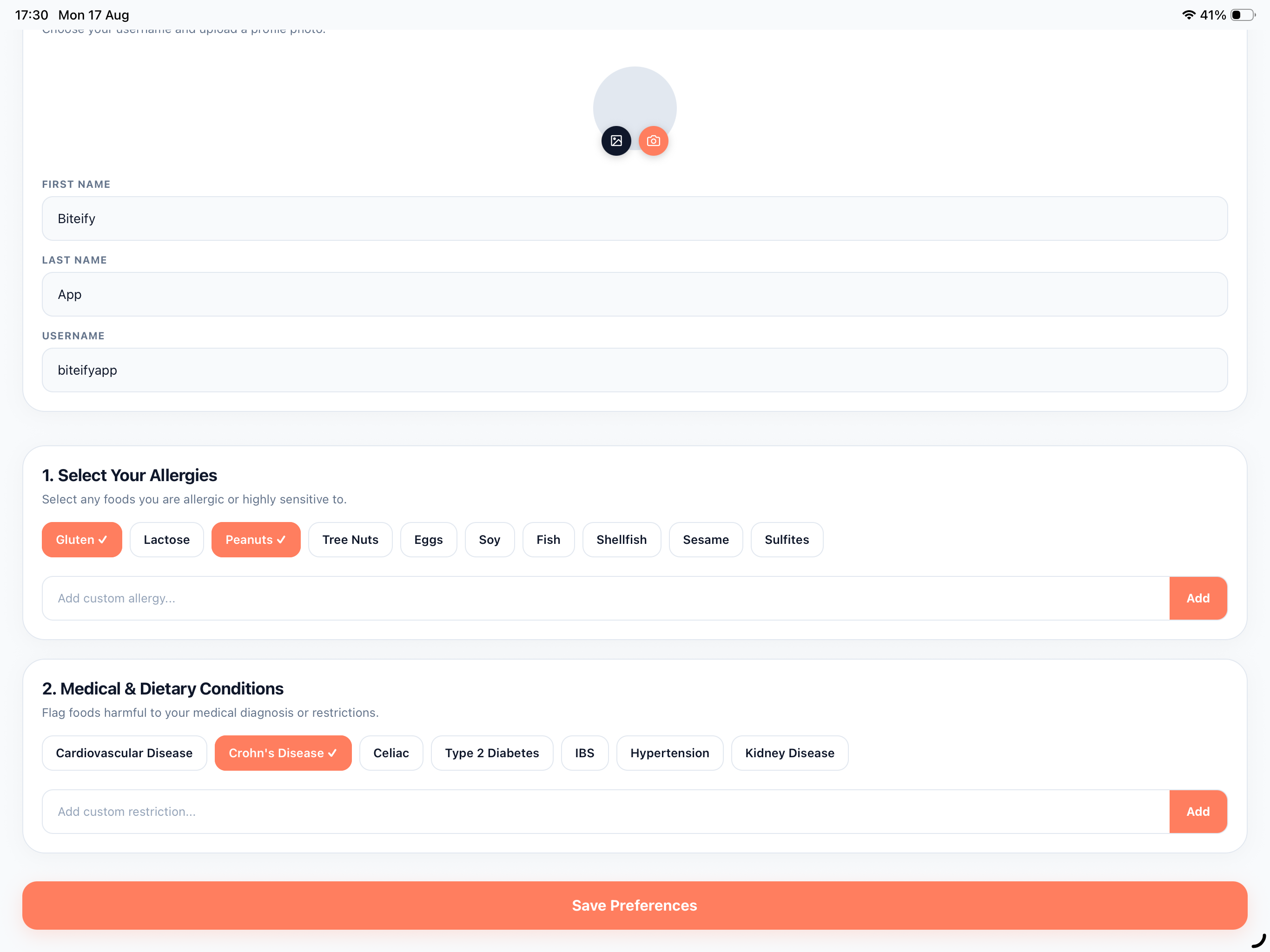 Biteify screenshot 12