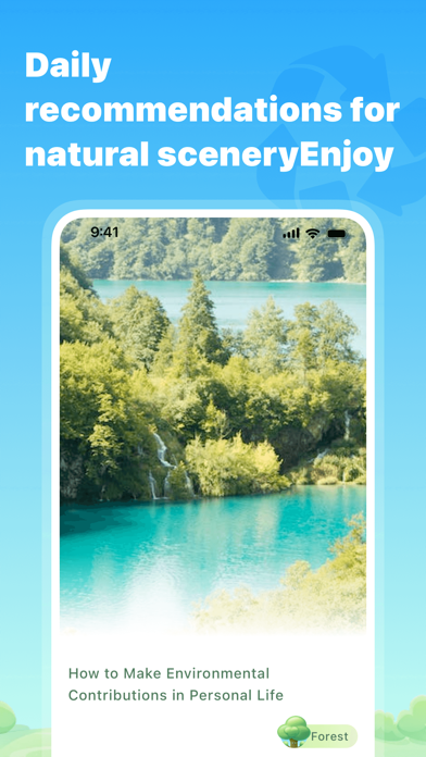 Forest:Making Sustainable Life Screenshot