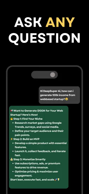 DeepSuper Ai: Ask Chatbot AI screenshot 2