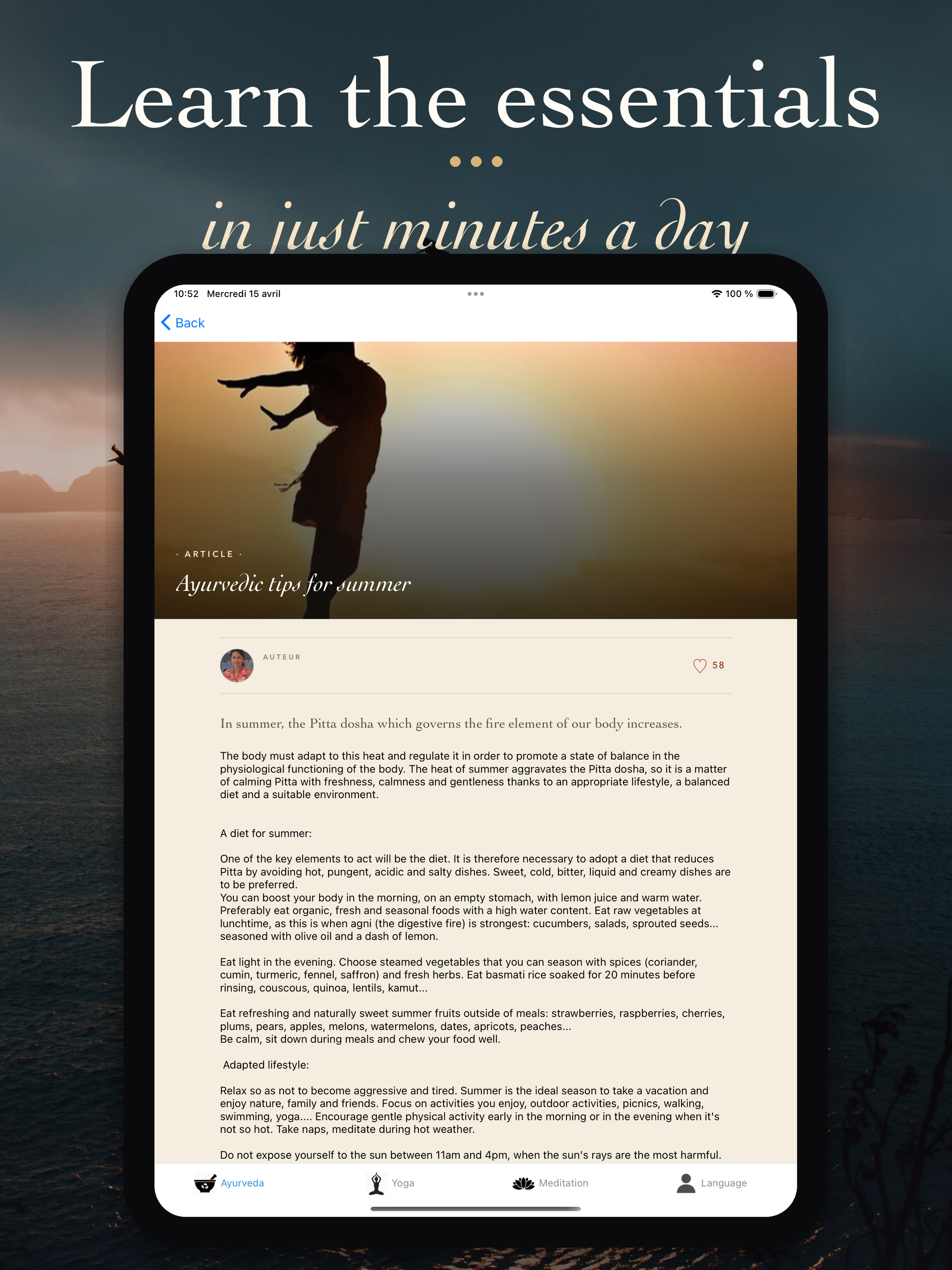 Ayurveda Yoga Meditation screenshot 12