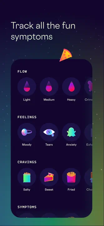 Stardust Period Tracker: Screenshot 3 von 10