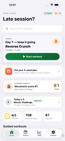Form Coach: Camera Rep Counter Screenshot 10 of 10