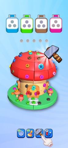 Screwdoku - 3D Screw Sort Screenshot 9 of 10