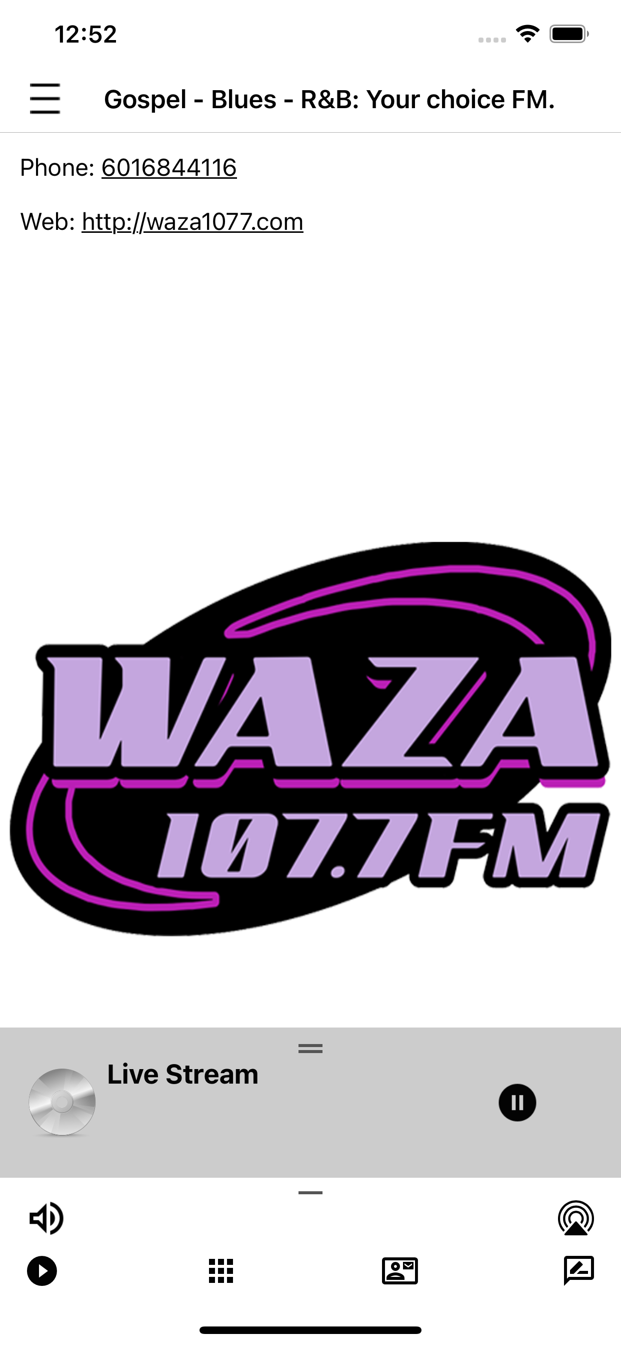 WAZA 107.7