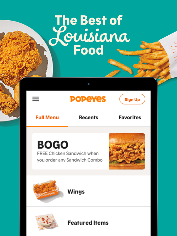 Screenshot #3 for Popeyes®