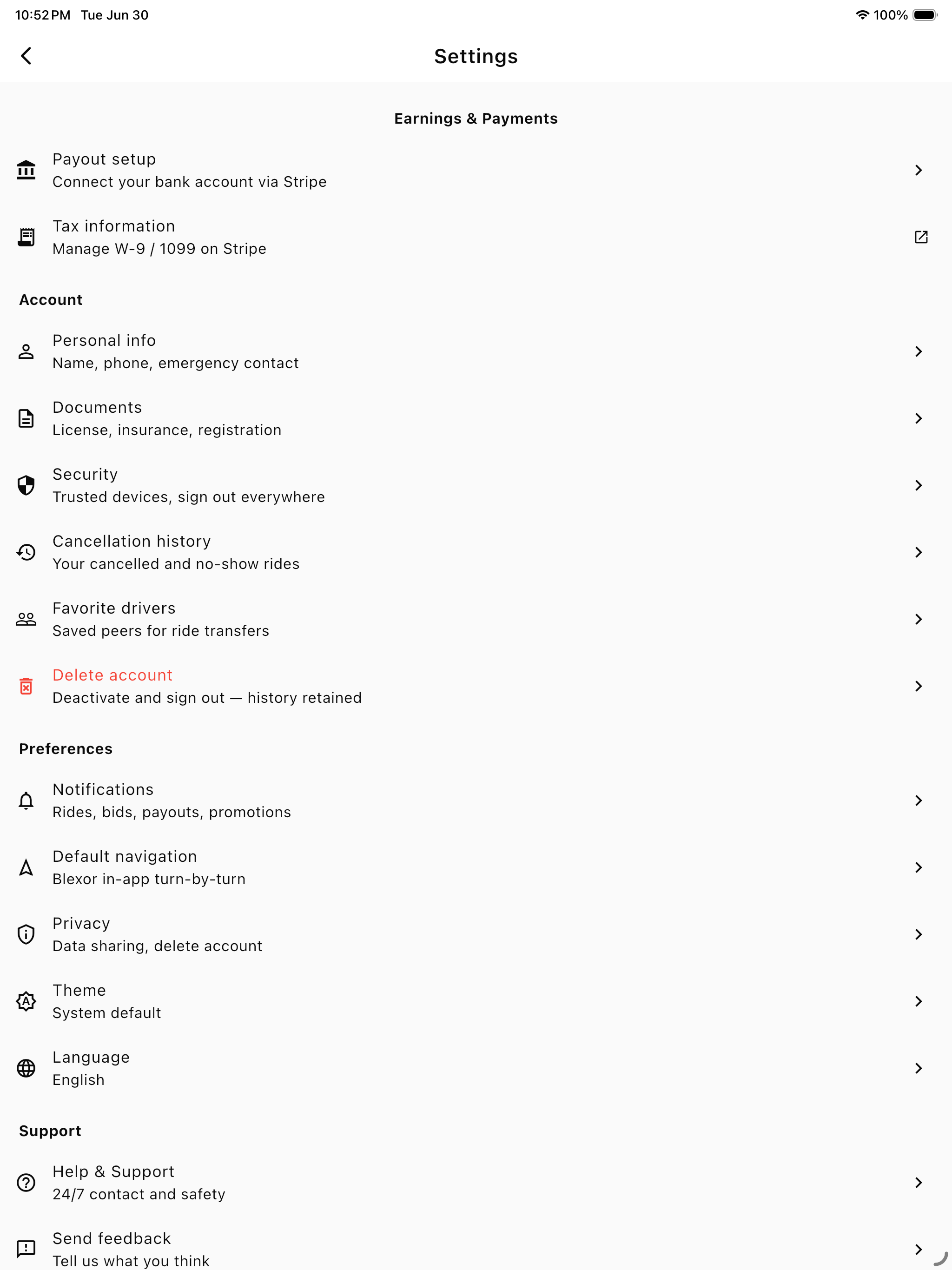 Blexor Driver screenshot 9