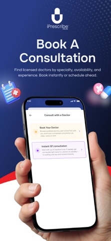 iPrescribe ONLINE iPhone screenshot