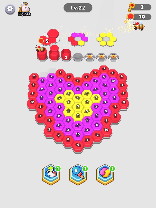 Bee Away - Hexa Out Puzzle on the App Store