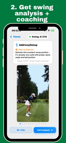 Lofu - Golf Swing Analyzer Screenshot 6 of 7