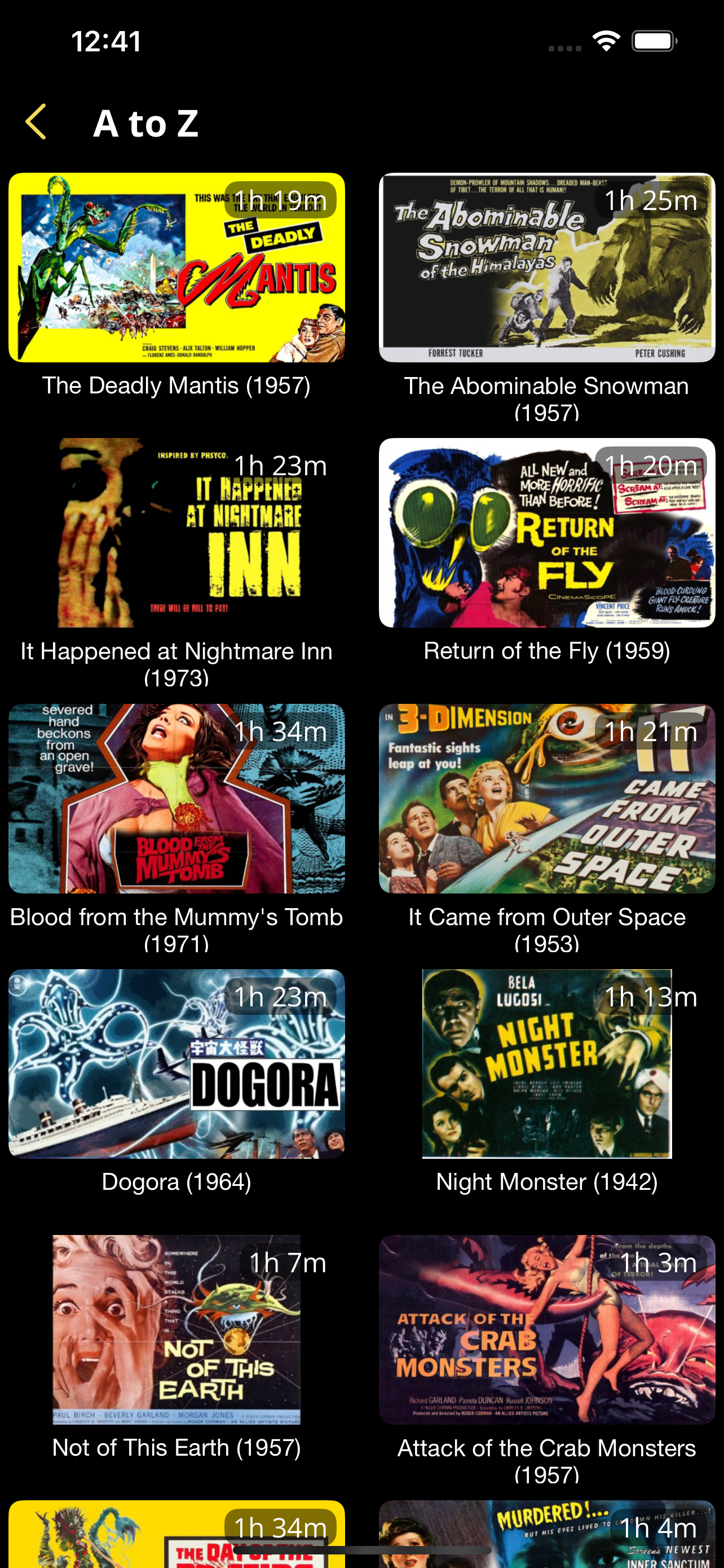 Classic Horror Movie Channel screenshot 8