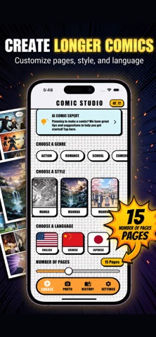 AI Comic Maker & Manga Screenshot 4 of 7
