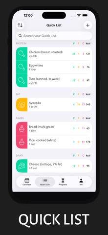 Simple Calorie Tracker Makro Screenshot 2 of 8