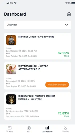 Tickethead Wallet screenshot 3