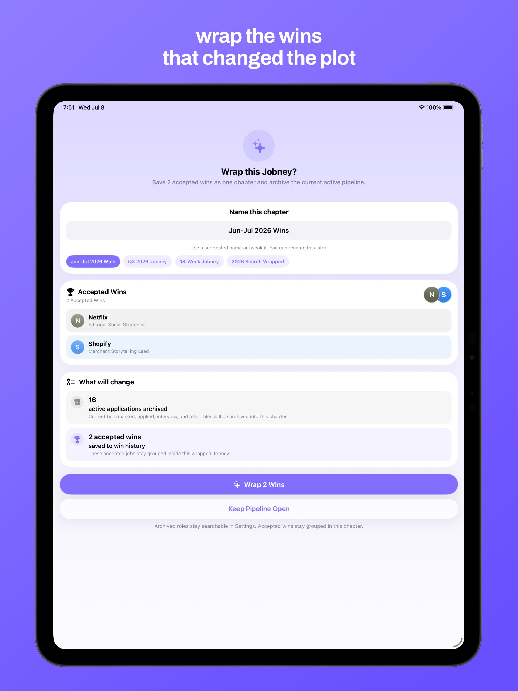 Jobney: Job Search Tracker screenshot 20