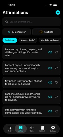 Affirmations - Daily quote Screenshot 2 of 4