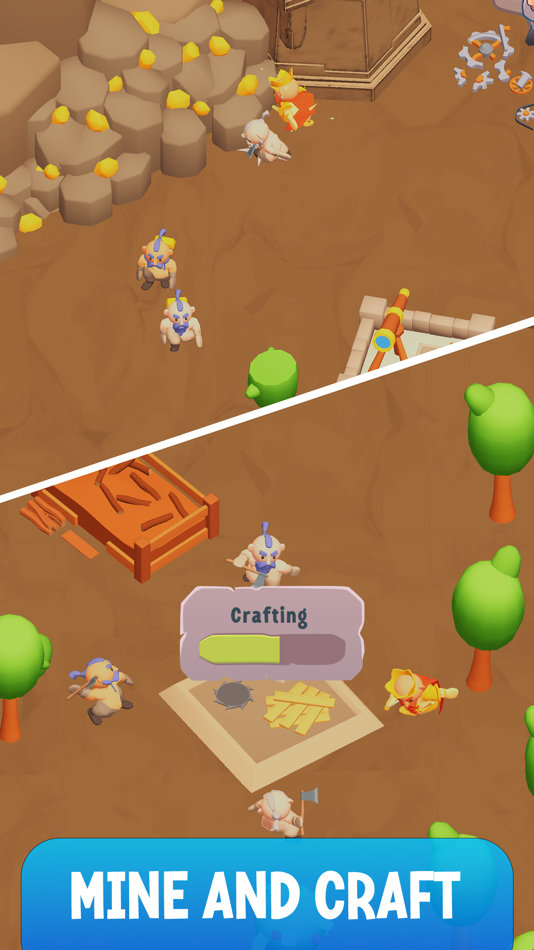 #5. Dwarf Kingdom - Idle Survival (iOS) 来自: Paper Pigeon