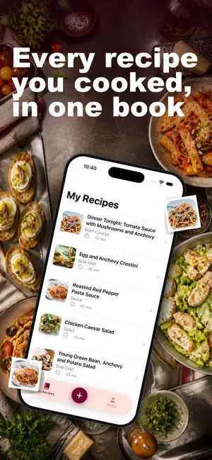 Cuisiner: Recipe Book & Saver screenshot 1