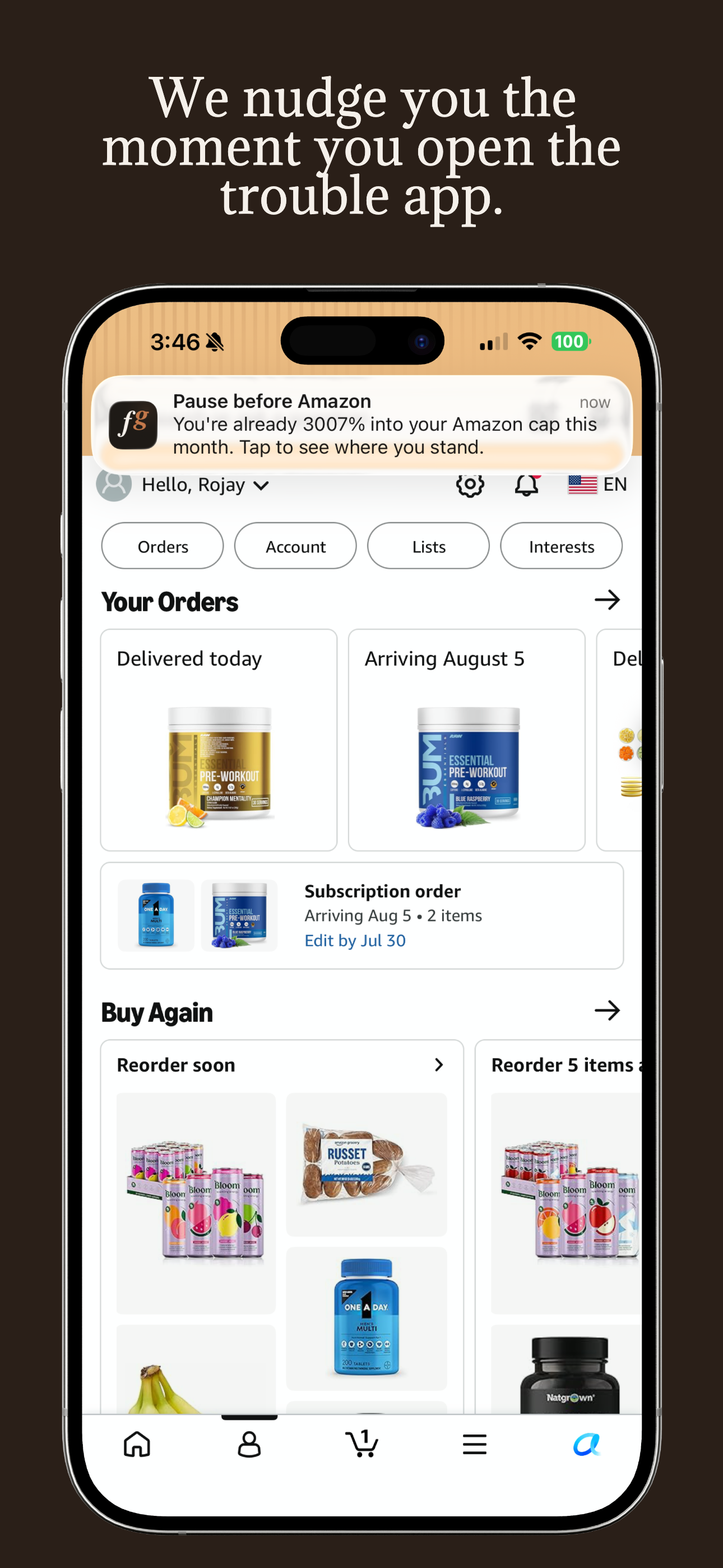 Forgo: Nudge, Don't Overspend screenshot 5