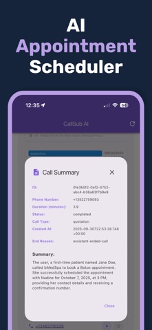 CallSub AI Screenshot 3 of 8