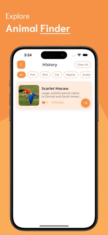Animal Identifier - AI iPhone screenshot