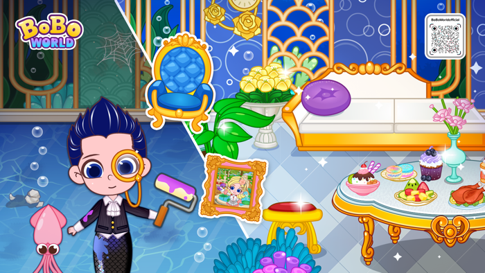 BoBo Mermaid World Avatar life