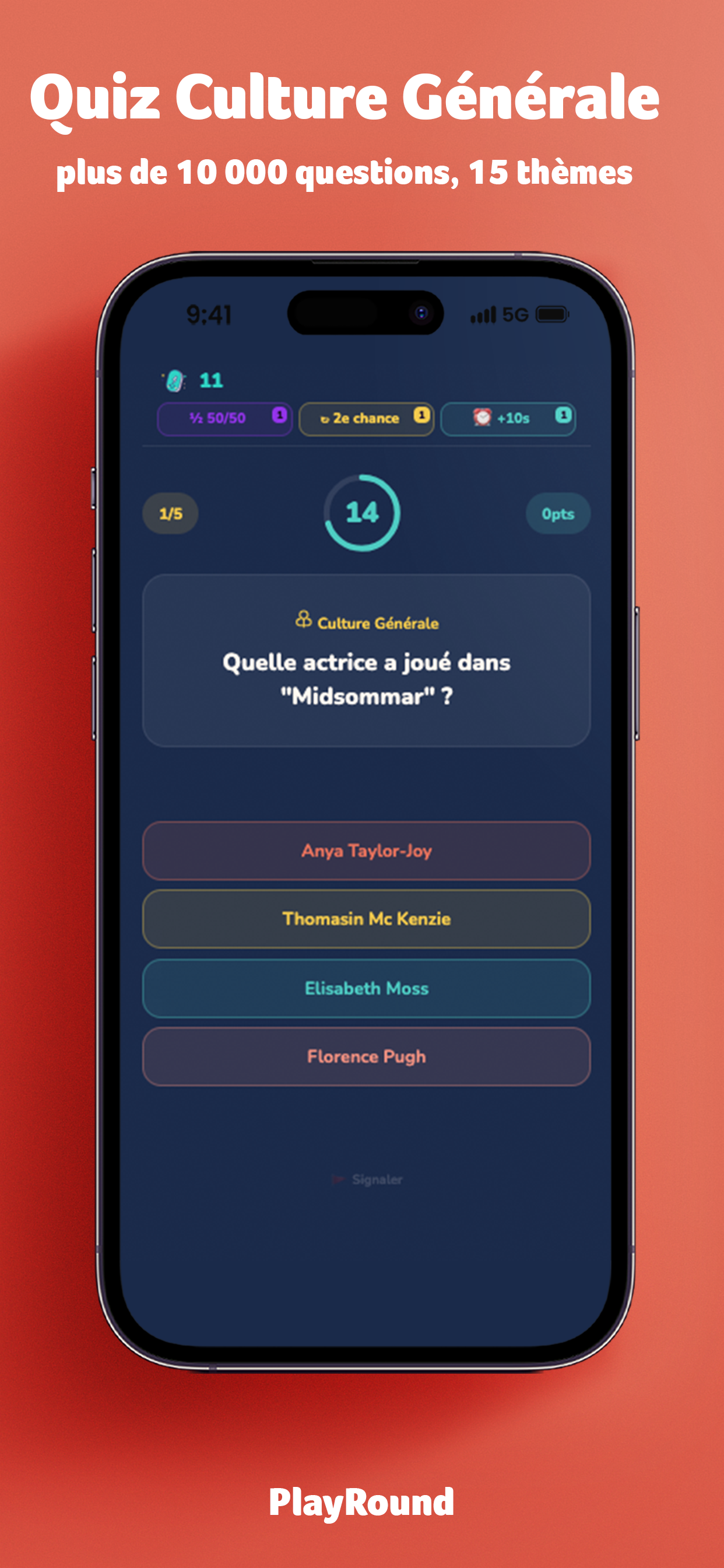 PlayRound — Quiz & Blind Test