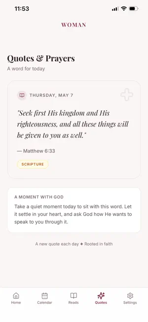 The WOMAN App screenshot 3