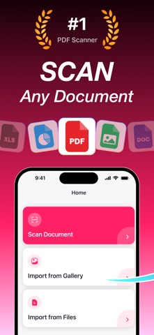 PDF Documents Scanner: Scan Screenshot 1 of 5