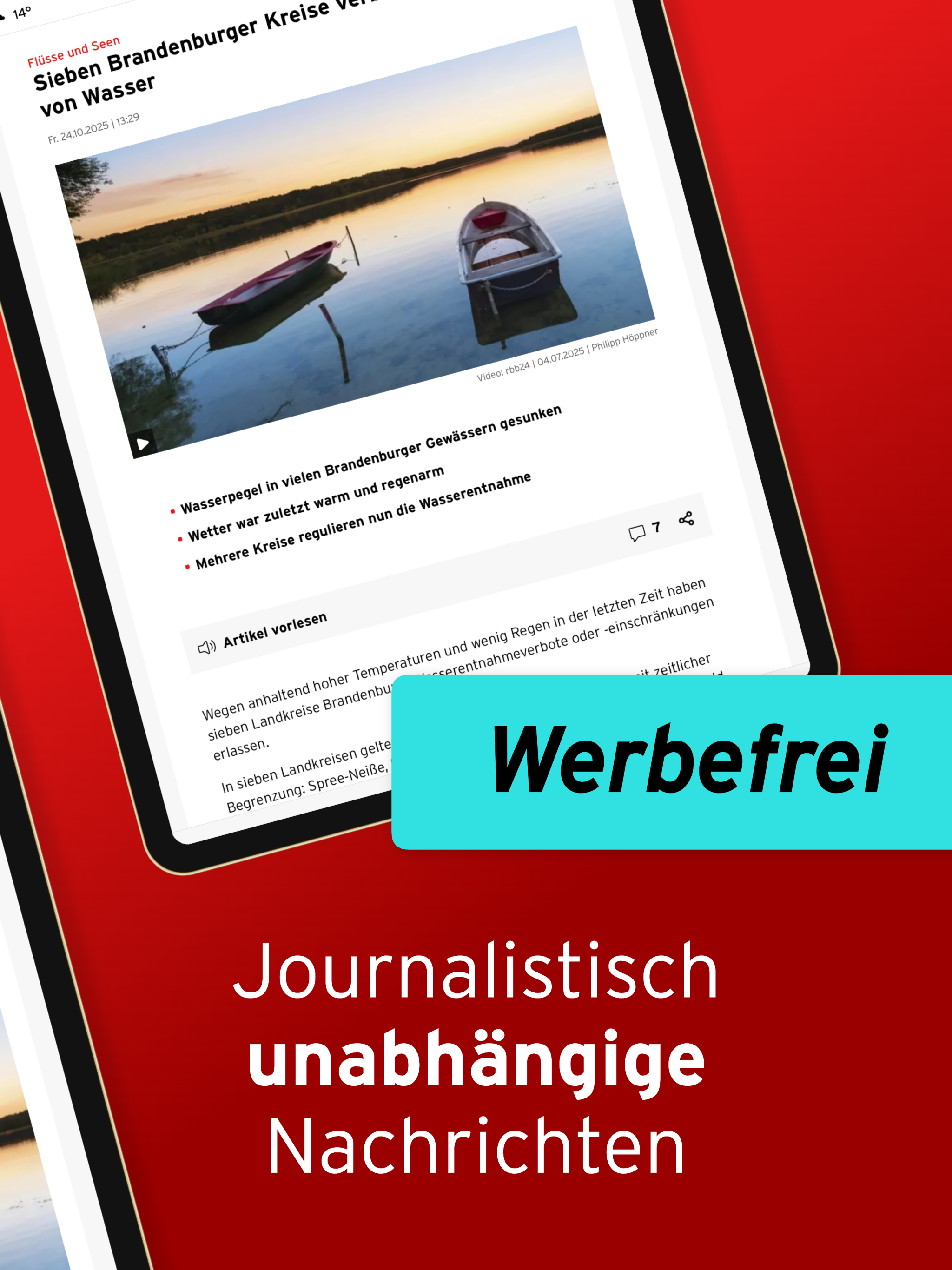 rbb24 – regionale Nachrichten