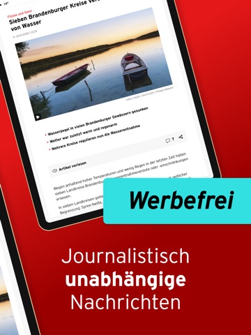 rbb24 – regionale Nachrichten iPad screenshot 2