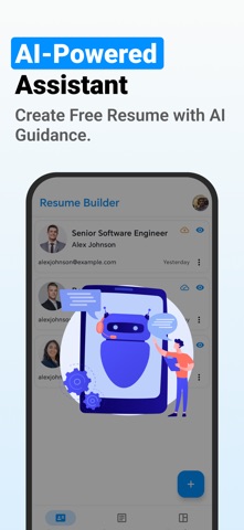 Resume Builder & PDF CV Maker iPhone screenshot 3