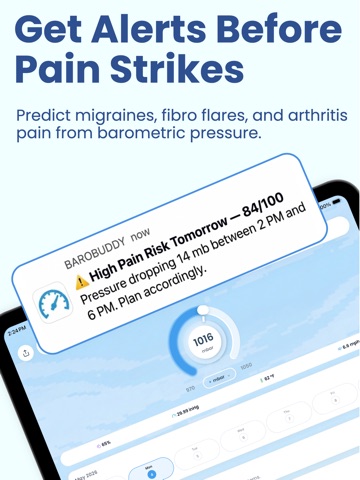 BaroBuddy: Barometric Pressure iPad screenshot