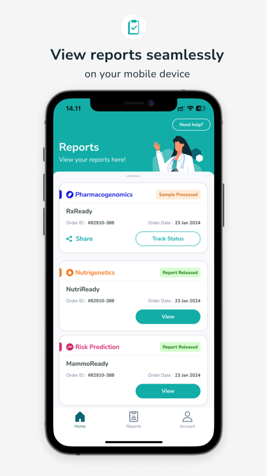 Nala Personal Health Manager Screenshot