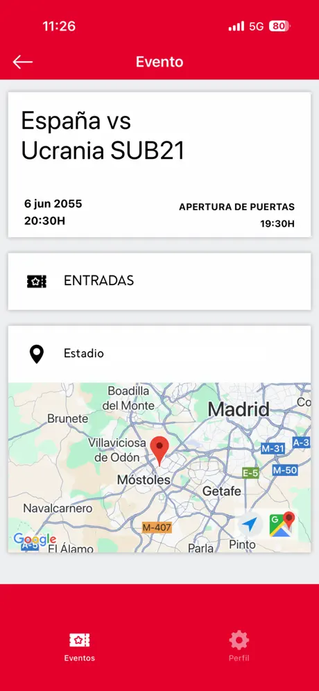 RFEF Tickets screenshot 3