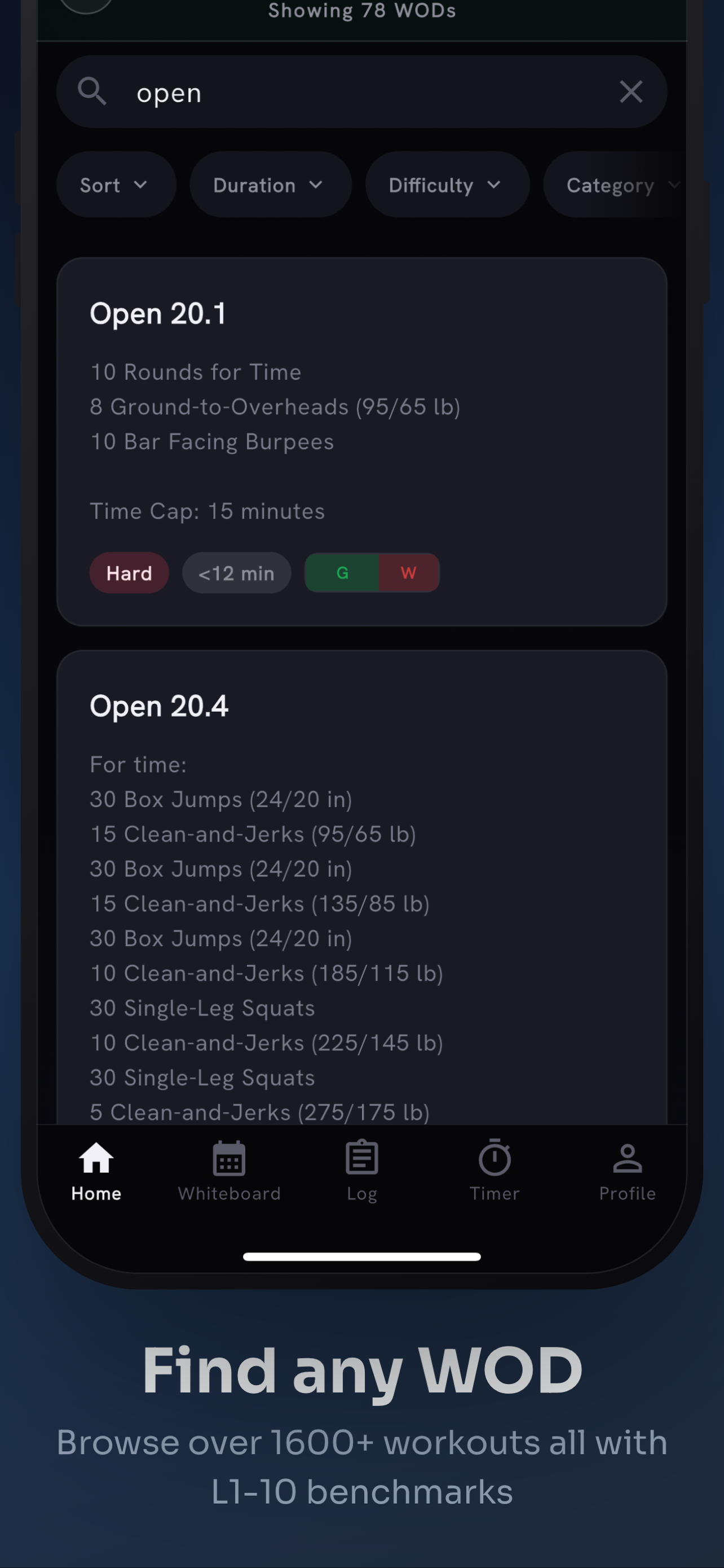 PRzilla - WOD & Fitness Log screenshot 5