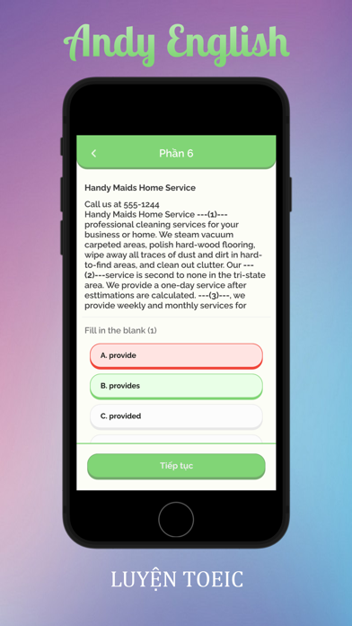 Tui Học Tiếng Anh Screenshot