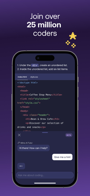 ‎Mimo: Learn Coding/Programming Screenshot