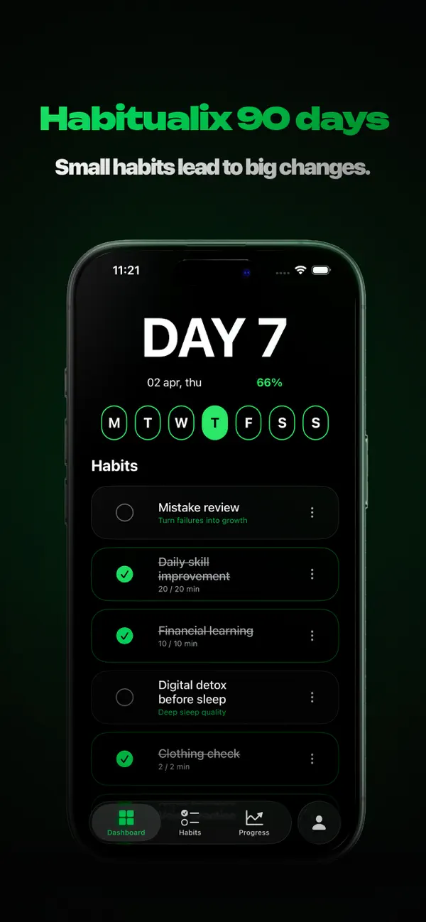 Screenshot #1 pour HBT – 90 Day Challenge