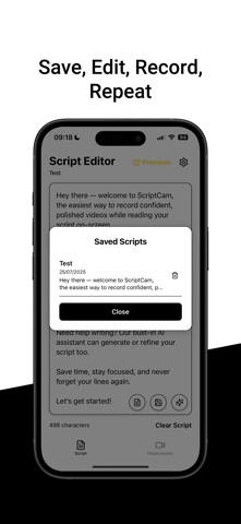 ScriptCam Screenshot 3 of 4