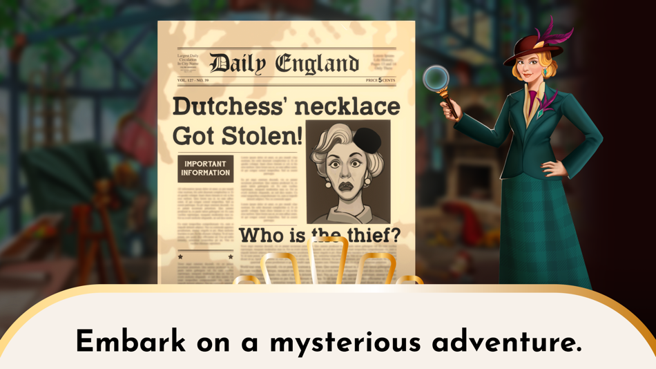 #1. Detective Katy: Hidden Objects (iOS) โดย: MoraLabs