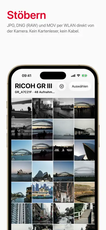 GR Snap – App für Ricoh GR screenshot 2 of 6