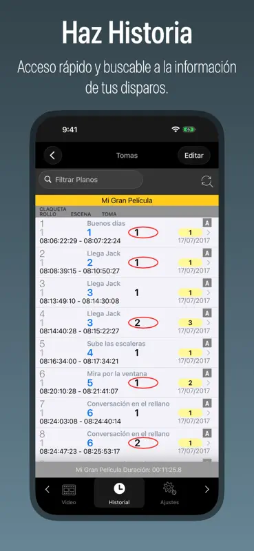 MovieSlate® 8 screenshot 3 of 7