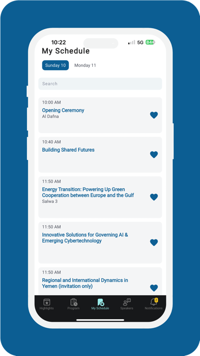 Doha Forum Screenshot