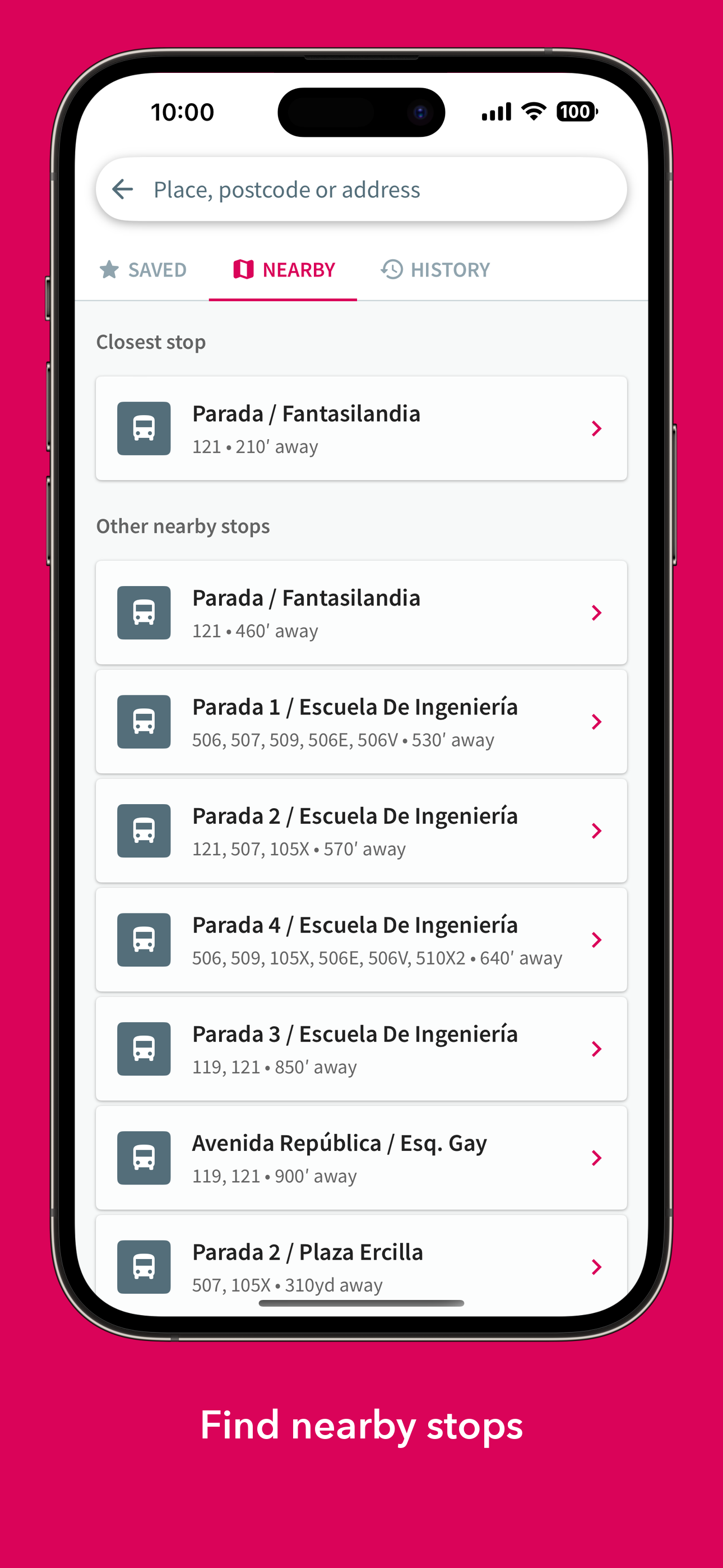 Santiago Bus Checker