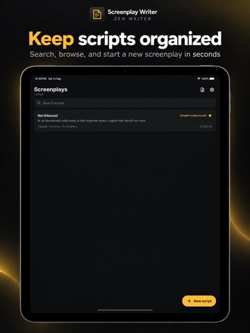 App screenshot