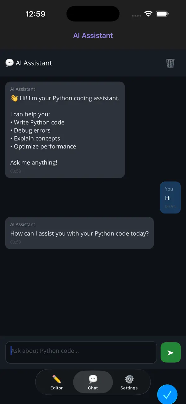 #2. 4My-code PyStudio (iOS) بواسطة: Ahmed Hassb Allah