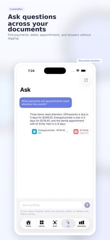 LumenDoc: AI Document Chat Screenshot 4 of 7