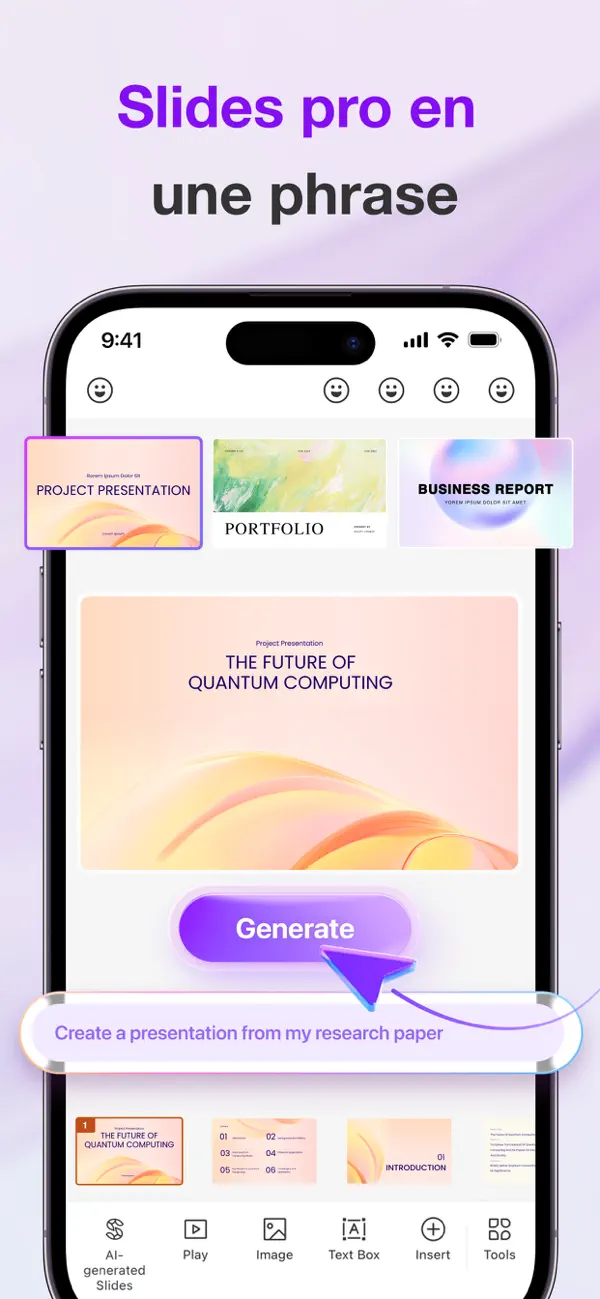Screenshot #3 pour WPS Office-AI Doc,PDF,Tableur