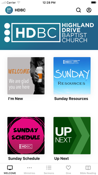 Screenshot #1 pour Highland Drive Baptist Church