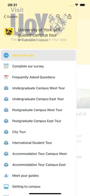 Visit UoY screenshot 1